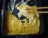 お弁当♡卵1個で卵焼きおひとりさま作り方2写真