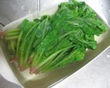 法連草のお浸し＊レンジで灰汁抜き青菜茹で作り方6写真