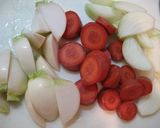 マクロビ♪ ほっこり甘い野菜のスープ作り方2写真