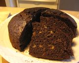 チョコバナナケーキ作り方6写真