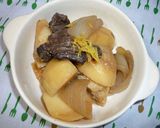 くじら肉じゃが作り方7写真
