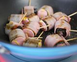 おさかなソーセージの海苔ちーベーコン巻き作り方7写真