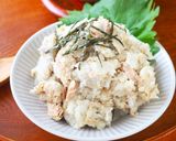 レンジで簡単☆里芋とツナの和風ポテサラ作り方3写真