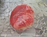 ラップでかんたん肉巻きおにぎり作り方4写真