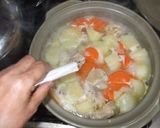 カレーうどん鍋♪簡単レシピカレールーで作り方4写真