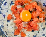 5分で簡単⭐️美味しいサーモン丼作り方4写真