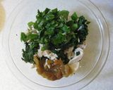 春菊と鶏胸肉の*梅しそ春巻き作り方4写真