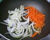 韓国 春雨料理 チャプチェ作り方2写真