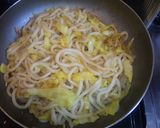 ツナの焼きうどん★しょうゆ味作り方7写真