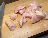 鶏肉の梅肉焼き作り方1写真