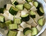 長いもときゅうりと豆腐(身内専用)作り方4写真