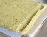 抹茶とあずきのロールケーキ作り方17写真