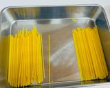 【災害食】ポリ袋でつくるパスタのゆで方作り方1写真