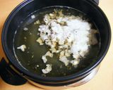 白味噌ベースのモツ鍋作り方3写真