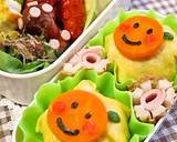 キャラ弁❤みかん畑弁当（おにぎり）作り方7写真