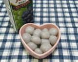 美肌おやつ❤黒糖きな粉の豆腐しらたま♪作り方5写真