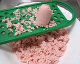 ✿おさかなソーセージの三色そぼろ丼✿作り方1写真