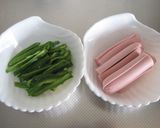 ソーセージとピーマンの海苔巻き揚げ作り方1写真