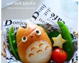 ロールパンdeトトロールサンド♪作り方8写真