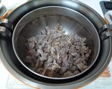 シャトルシェフで絶品　牛スジ煮込み作り方4写真