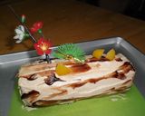 おせちの栗を入れて！ロールケーキ♪作り方12写真