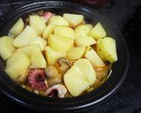 たことじゃがいものスペイン風蒸し焼き作り方4写真