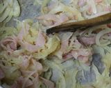 白菜クリーム煮でグラタン風作り方13写真