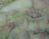白菜クリーム煮でグラタン風作り方24写真