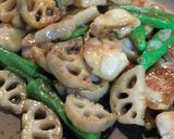 れんこんと鶏もも　甘酢炒め作り方6写真