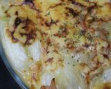 白菜クリーム煮でグラタン風作り方30写真