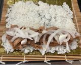 太巻き寿司　豚の生姜焼き作り方6写真