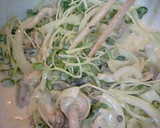 ＊さくさくカイワレ&えびかき揚げ＊作り方2写真