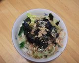 超簡単　美味しい　飽きない即席和風サラダ作り方2写真