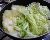 白菜と肉団子の煮物作り方4写真
