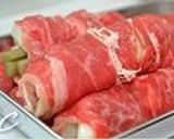 牛蒡入り肉巻き餅作り方4写真