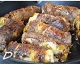 牛蒡入り肉巻き餅作り方5写真