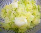 茹でキャベツとゆでたまごのマヨサラダ作り方3写真