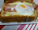 ベーコンエッグチーズトースト♪作り方8写真