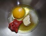 大人のチーズ蒸しパン☆マルゲリータ風作り方3写真