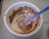 レンジで♪マーマレードチョコチーズケーキ作り方6写真