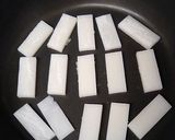 餅とキャベツと卵のお好み焼き　超簡単！作り方2写真