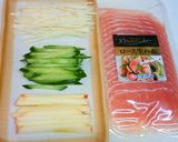 さけるチーズ＆きゅうリンゴの生ハム巻き作り方1写真