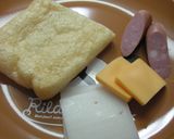 お子ちゃまに人気❤チーズウインナー餅巾着作り方2写真