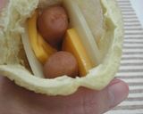 お子ちゃまに人気❤チーズウインナー餅巾着作り方3写真