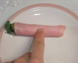 かいわれハムの♦ロールサンド◆・.作り方8写真
