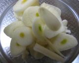 にんにくとパンのふわふわスープ♪作り方1写真
