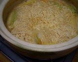 キムチ風味の肉団子鍋作り方10写真