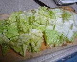 寒い季節に♡　白菜のミルク煮作り方1写真