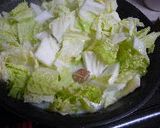 寒い季節に♡　白菜のミルク煮作り方3写真