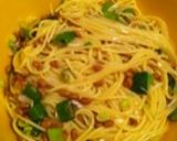 超お手軽！和風納豆パスタ作り方3写真